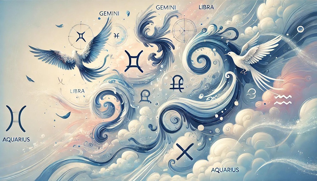 Exploring the Air Signs of the Zodiac: Gemini, Libra, and Aquarius