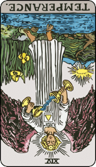 Temperance Reversed Tarot Card