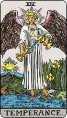 Temperance Upright Tarot Card