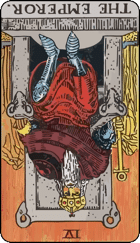 The Emperor Reversed Tarot Card