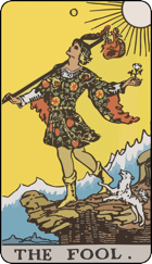 The Fool Upright Tarot Card