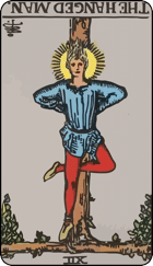 The Hanged Man Reversed Tarot Card