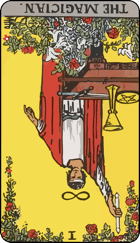 The Magician Reversed Tarot Card