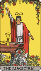 The Magician Upright Tarot Card