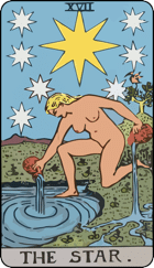 The Star Upright Tarot Card